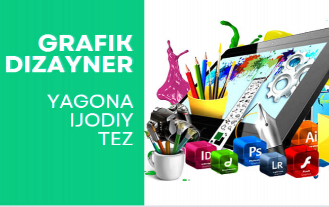 Sizning shaxsiy professional grafik dizayneringiz bolaman