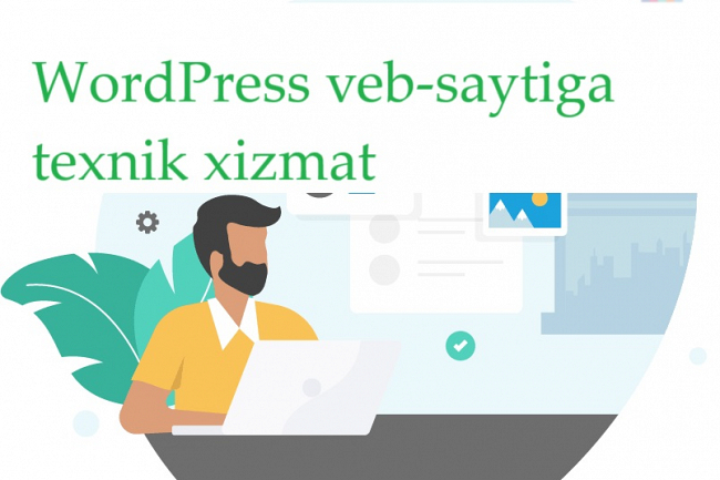 WordPress veb-saytiga texnik xizmat 