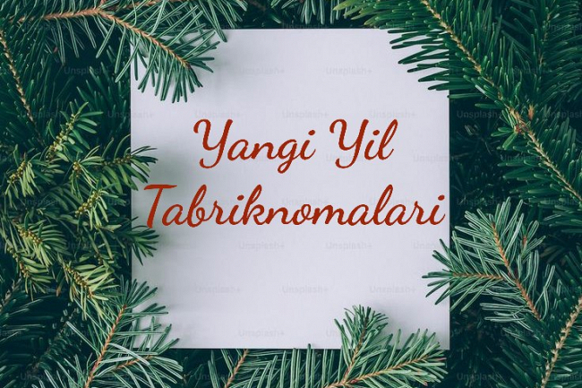 Yangi yil tabriknomalari