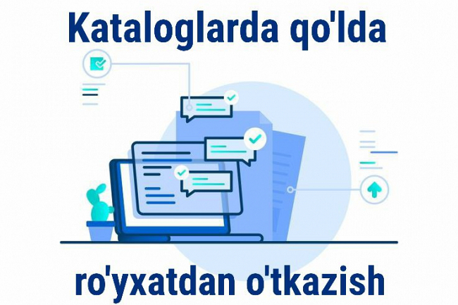 Kompaniyani kataloglarda royxatdan otkazish - 40 ta hudud