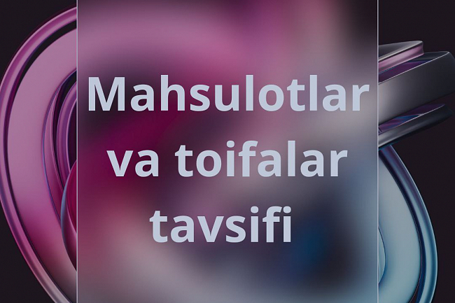 Mahsulotlar va toifalar tavsifi - matnlarni sotish + yashirin SEO
