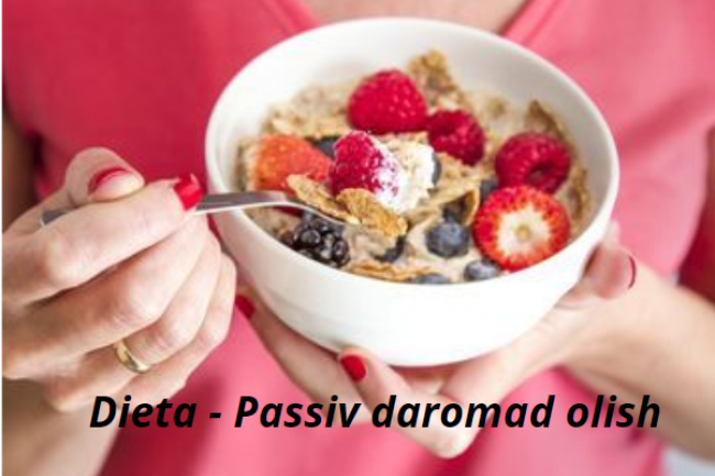 Dieta - Passiv daromad olish uchun sahifa