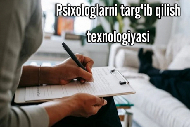 Internetda professional psixologlarni targib qilish texnologiyasi