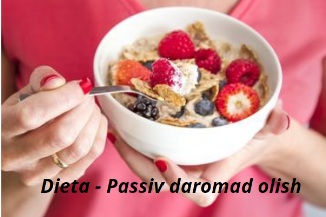 Dieta - Passiv daromad olish uchun sahifa