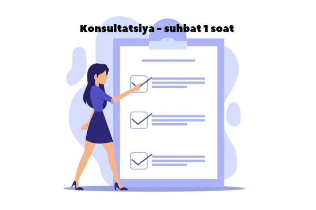 Konsultatsiya - suhbat 1 soat