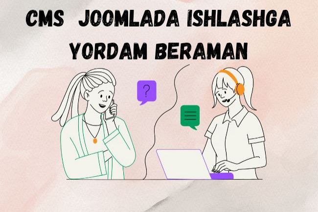 CMS Joomla da yordam berish