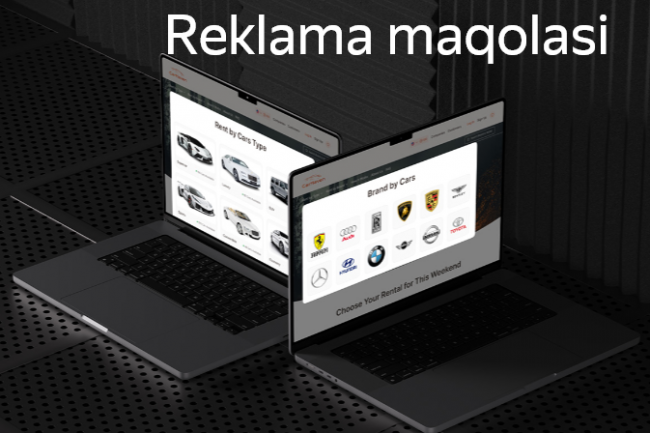 Oz blogimda reklama maqolasini yozaman va joylashtiraman