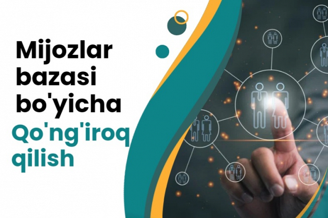 Mijozlar bazasi boyicha qongiroq qilish