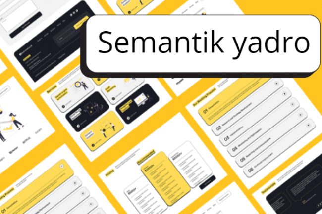 Semantik yadro, 300 tagacha kalit soz, tez va samarali