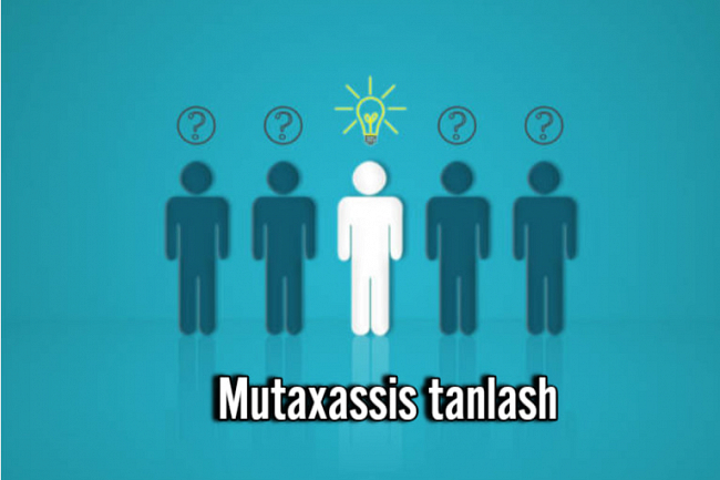 Sizning rezyumeingiz asosida yaxshi mutaxassis tanlab beraman