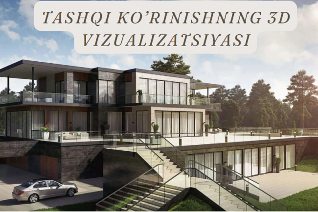 Tashqi korinishning 3D vizualizatsiyasi
