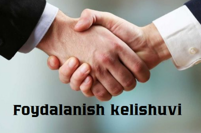 Foydalanish kelishuvi