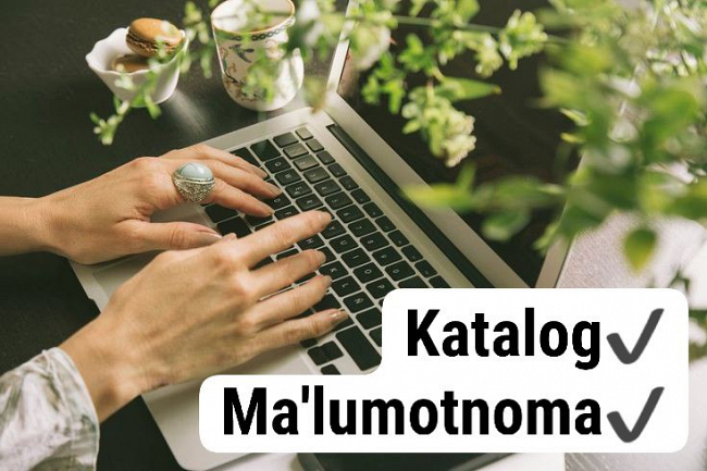 Tashkilotni katalog va malumotnomalarga joylashtiraman