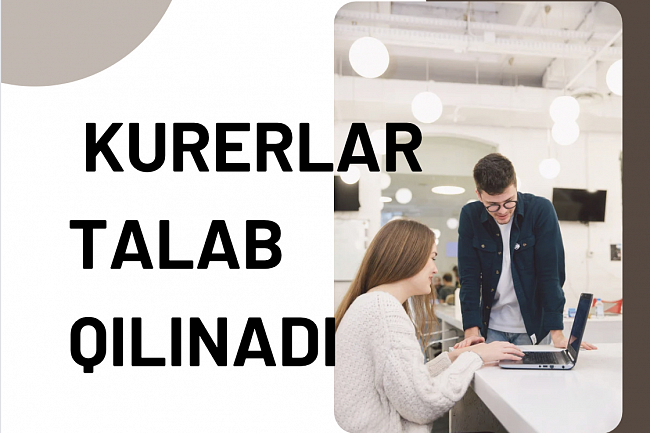 Valberizgacha olish uchun kurer talab qilinadi
