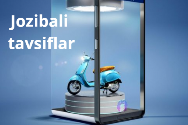 Mahsulot va xizmat kartalari uchun jozibali tavsiflar