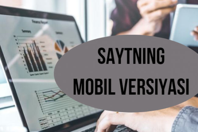 Saytning mobil versiyasining yaroqlilik auditi