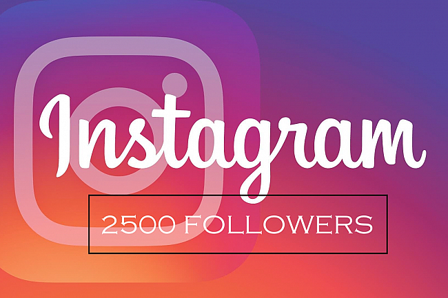 Instagramda 2500 ta obunachiga ega akkaunt. Instagram hisobi