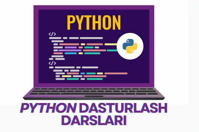Boshlangichdan professional darajagacha PYTHON dasturlashni orgataman