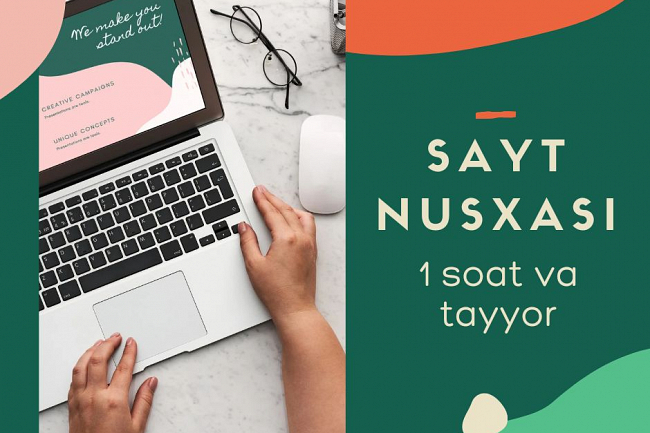 Sayt nusxasi 1 soat ichida