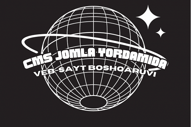 CMS Joomla yordamida veb-sayt boshqaruvi