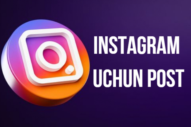 Instagram uchun postlar yaratish. 50 ta sifatli postlar