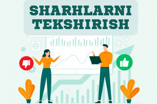Onlayn obroni tahlil qilish. Sharhlarni tekshirish