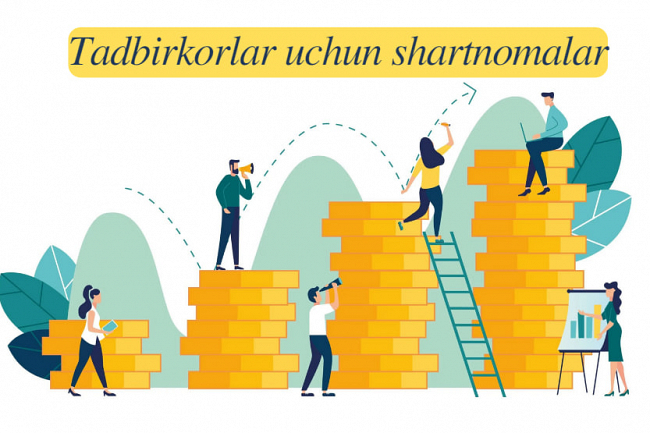 Tashkilotlar, yakka tartibdagi tadbirkorlar uchun shartnomalar tuzish