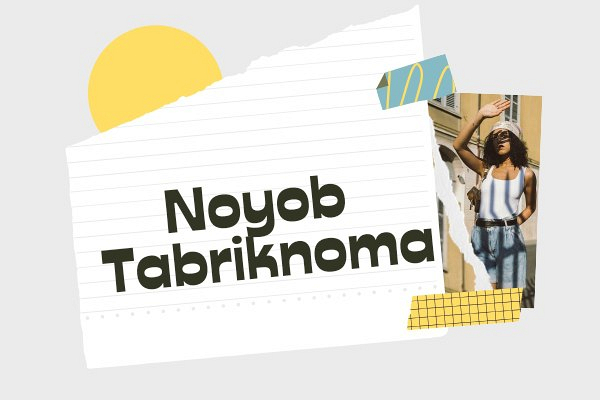 Tabriknoma dizaynini yarataman