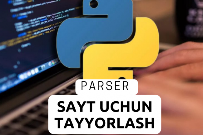 Veb-saytdan malumotlarni olish uchun parser