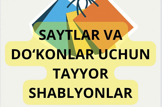 Har qanday platformadagi onlayn-dokon