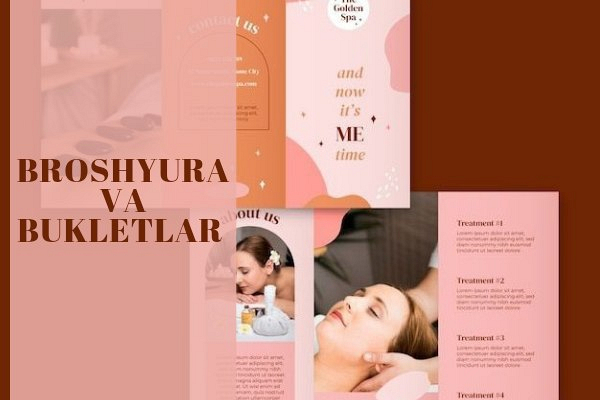 Grafik dizayn. Buklet va broshyuralar ishlab chiqish