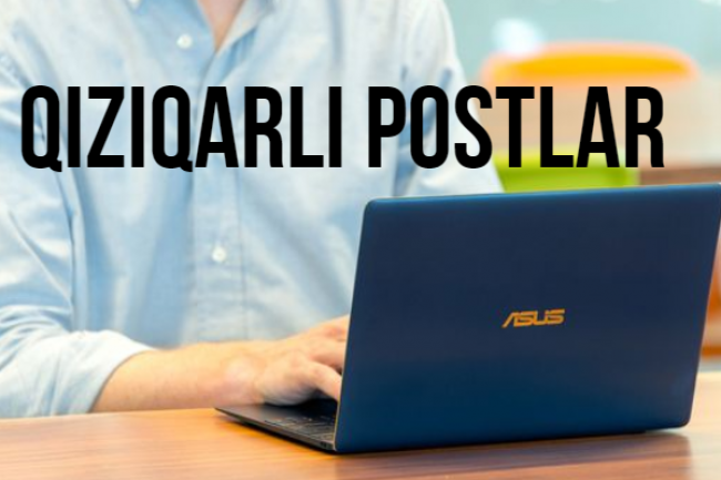 Ijtimoiy tarmoqlar uchun qiziqarli postlar yozib beraman