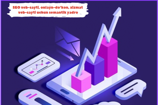 SEO veb-sayti, onlayn-dokon, xizmat veb-sayti uchun semantik yadro