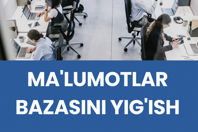 Mintaqa faoliyati turi qongiroq qilish uchun telefon bazasini toplash