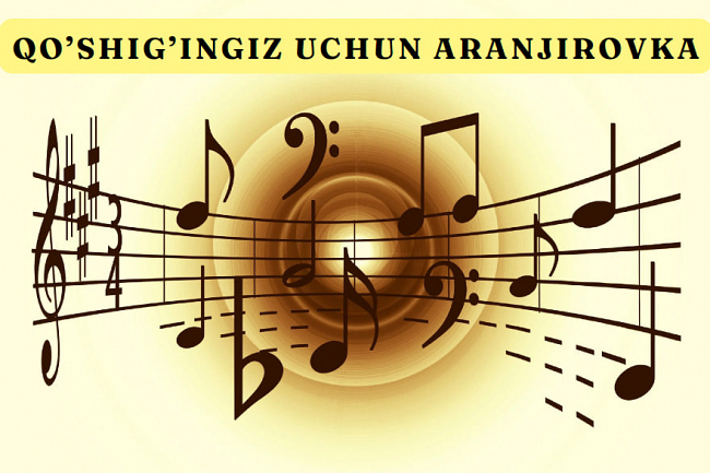 Qoshigingiz uchun aranjirovka yaratish