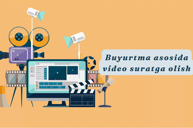 Buyurtma asosida video suratga olaman