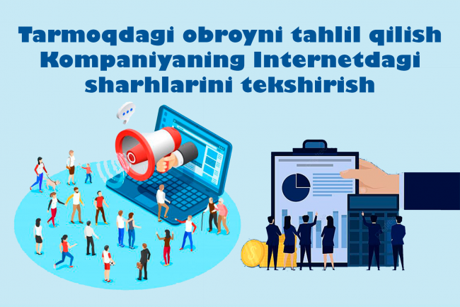 Tarmoqdagi  obroyni tahlil qilish