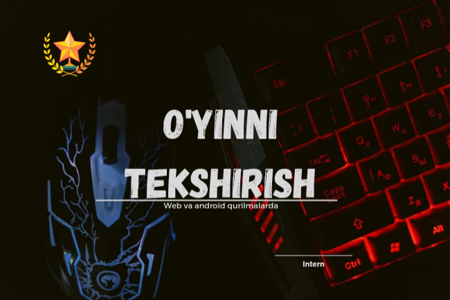 Mobil oyinlarni tekshirish