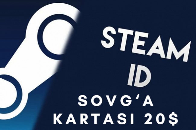Steam sovga kartasi - 20 dollar