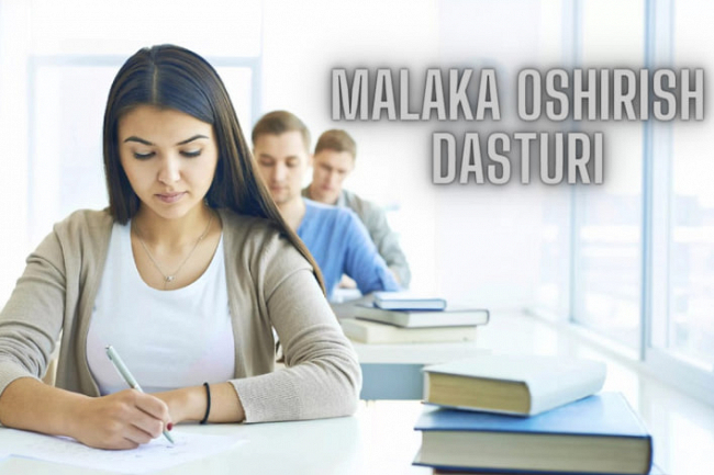 Litsenziyalash talablariga muvofiq malaka oshirish dasturini tuzaman