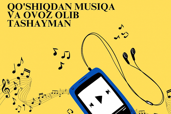 Musiqadan ovoz yoki minusni olib tashlayman