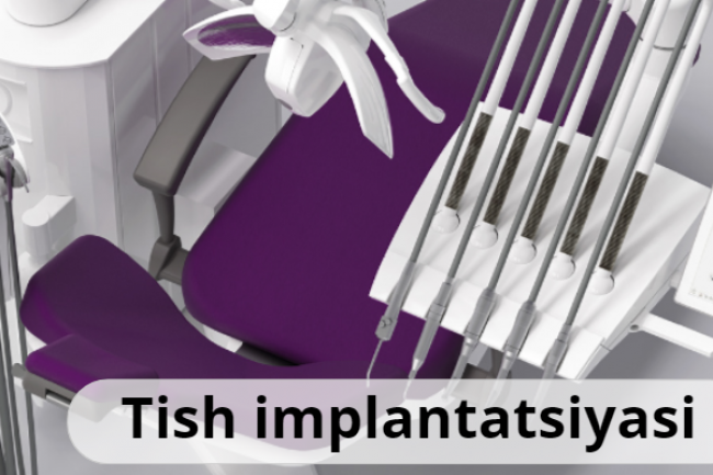 Tish implantatsiyasi haqida matn yozib beraman
