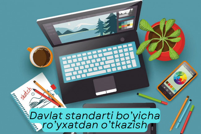 Davlat standarti boyicha diplom, kurs ishlarini royxatdan otkazish