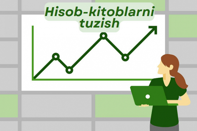 Hisob-kitoblarni tuzish,shuningdek KS-2,KS-3,KS-6a, konyuktura analizi