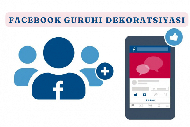 Facebook guruhi dekoratsiyasi