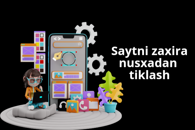 Saytni zaxira nusxadan tiklash