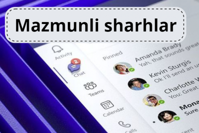 Haqiqiy odamlardan sayt uchun 40 ta mazmunli sharh