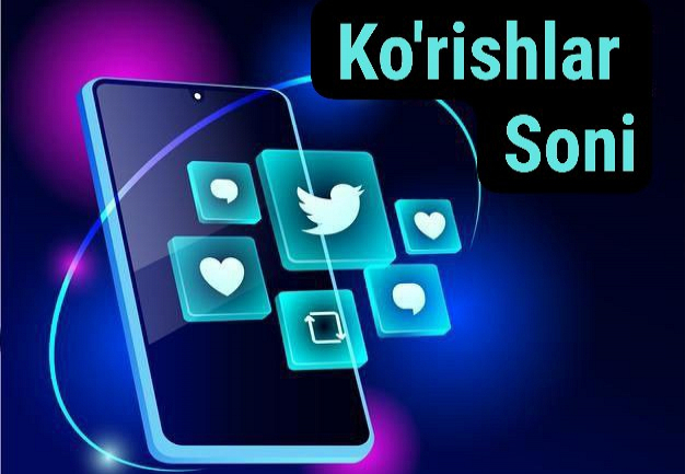 Twitter videosi uchun 46000 ta korishlar soni. Kafolat