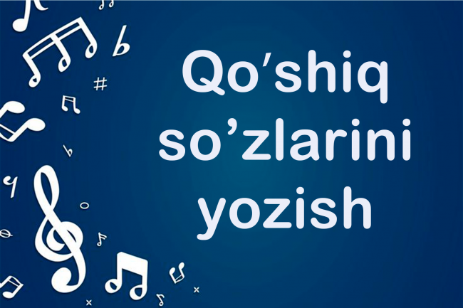 Qoshiq sozlarini yozaman