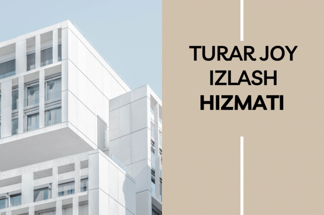 Turar joy haqida malumot izlash